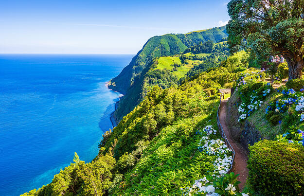 Azoren - Vulkane, Krater und Küsten - wandern auf São Miguel