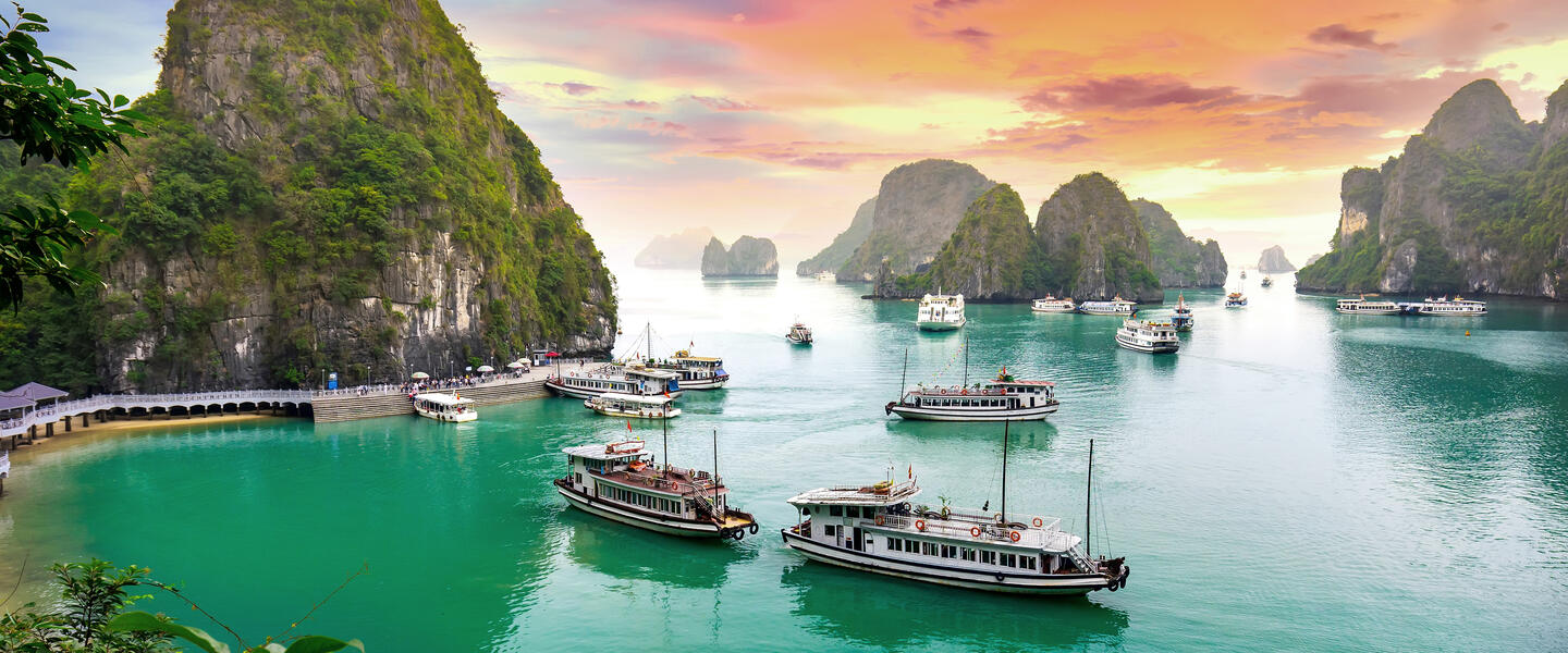 Vietnam zum Kennenlernen und Meer